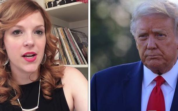 Aline Piva e Donald Trump