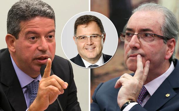 Arthur Lira, Luís Costa Pinto e Eduardo Cunha