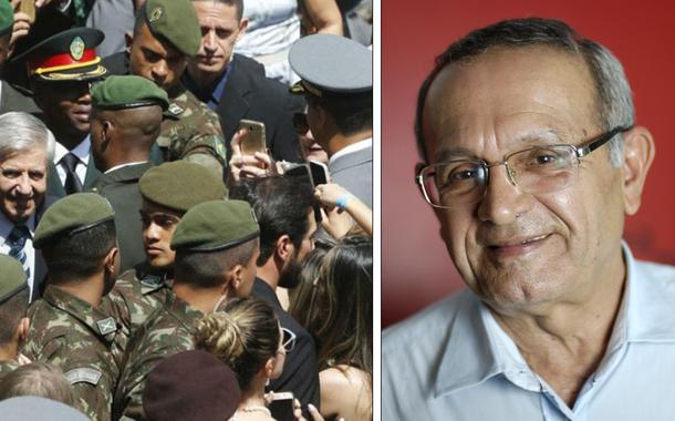 Jair Bolsonaro, Augusto Heleno e Manoel Domingos