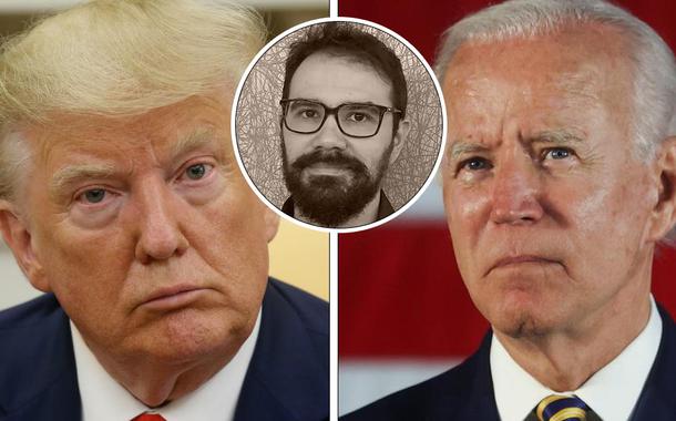 Donald Trump, Luiz Felipe Osório e Joe Biden