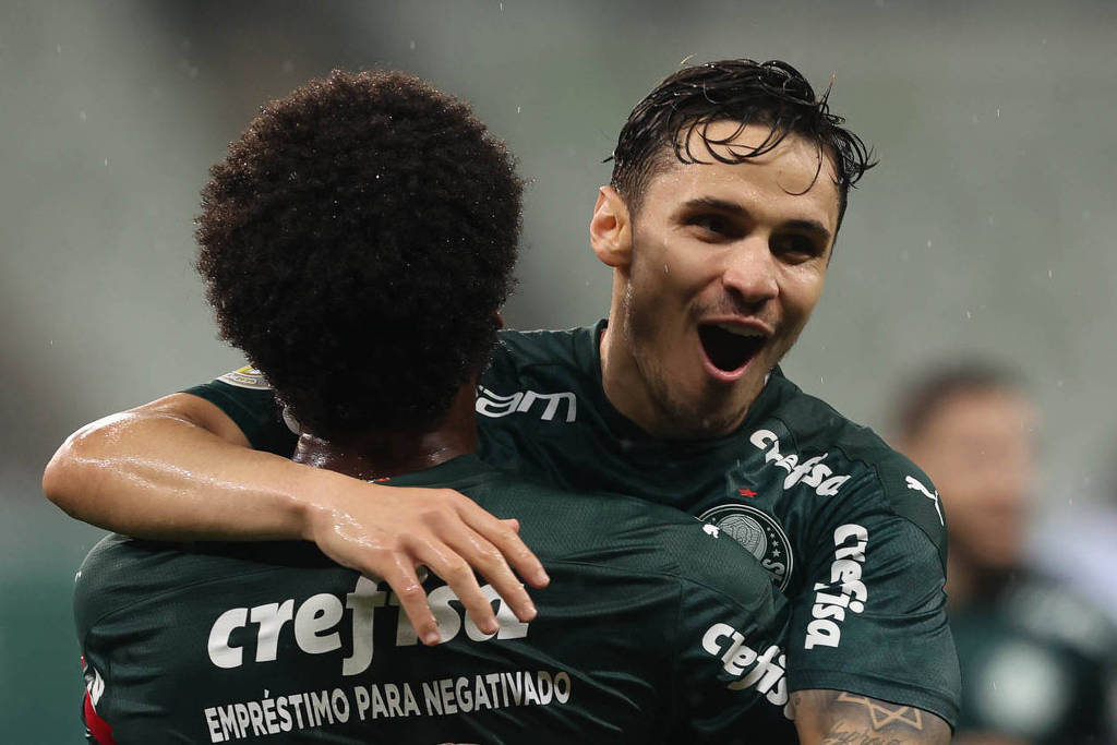 Raphael Veiga e Luiz Adriano - Palmeiras