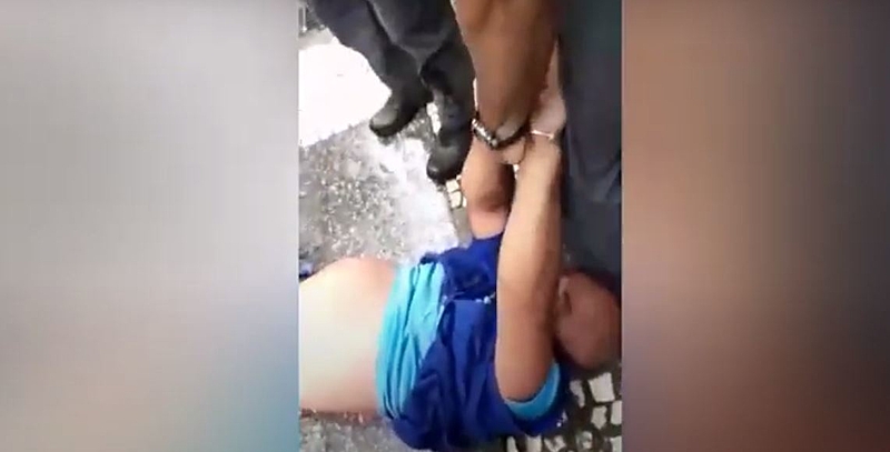 Ambulante agredido pela PM