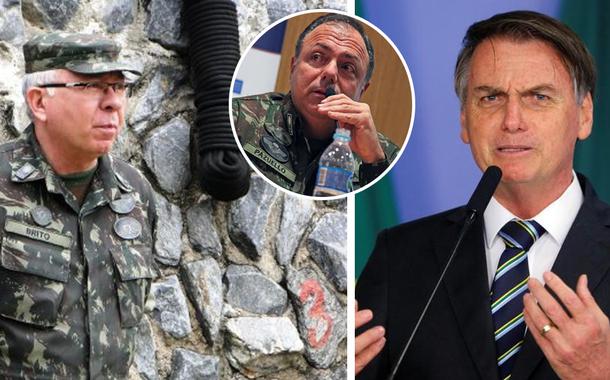 Francisco Mamede de Brito Filho, Eduardo Pazuello e Jair Bolsonaro