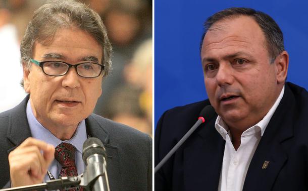 José Gomes Temporão e Eduardo Pazuello