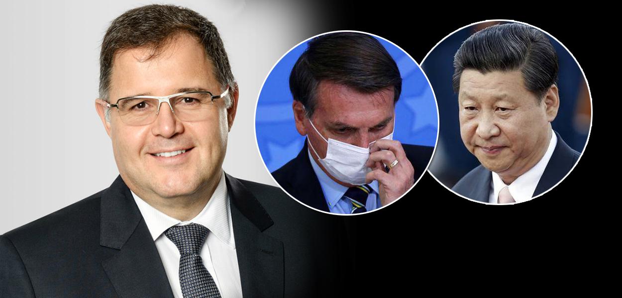 Luís Costa Pinto, Jair Bolsonaro e Xi Jinping