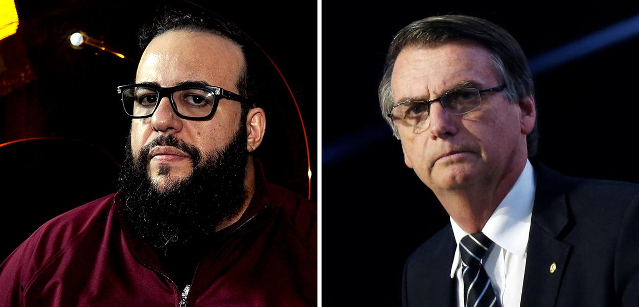 Ferréz e Jair Bolsonaro