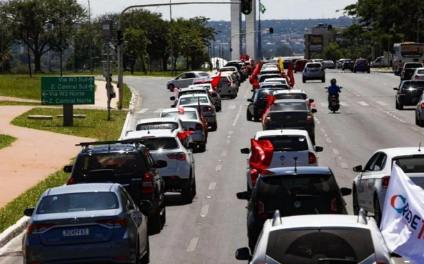Carreata por Fora Bolsonaro em Brasília (23/01/2021)