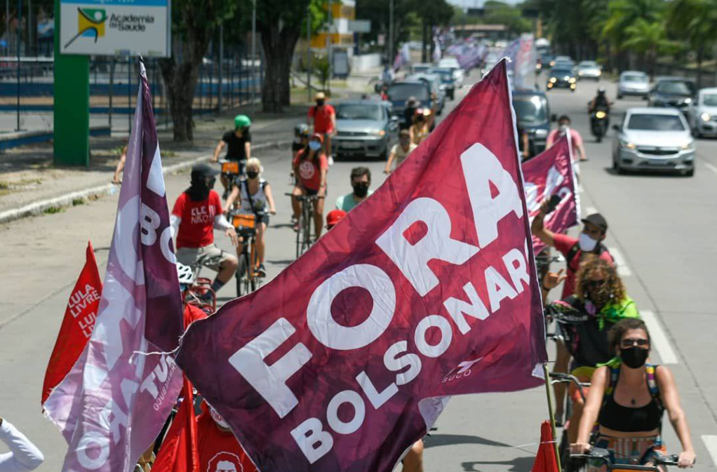 Carreata Fora Bolsonaro em Recife