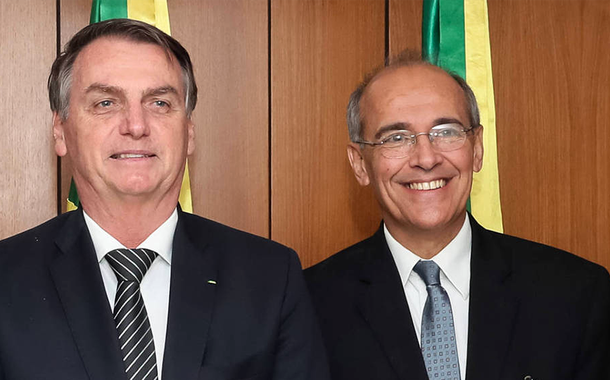 Jair Bolsonaro e Mauro Luiz de Britto Ribeiro