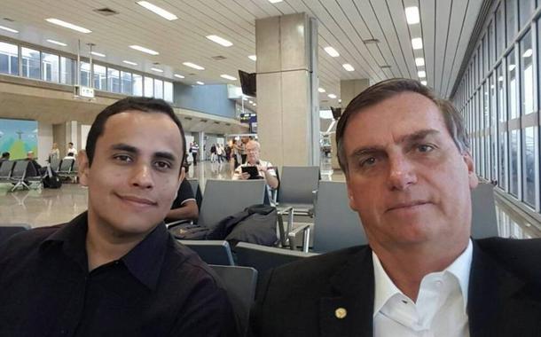 Tercio Arnaud Tomaz e Jair Bolsonaro