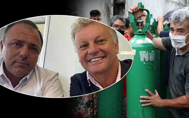 Ministro Eduardo Pazuello e o seu assessor especial, Aírton Antônio Soligo