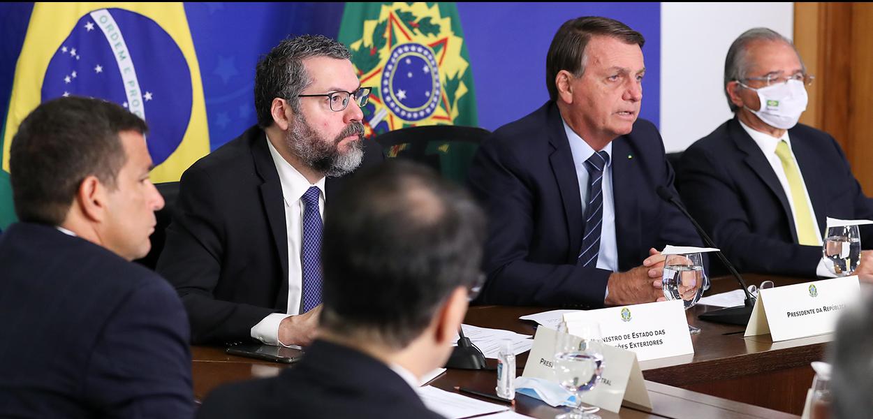 Palavras do Presidente da República, Jair Bolsonaro. 26/01/2021