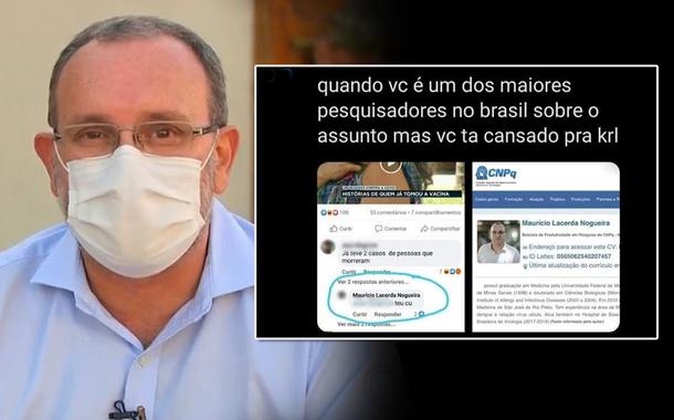 Professor de virologia da Faculdade de Medicina de São José do Rio Preto (Famerp), Maurício Lacerda Nogueira