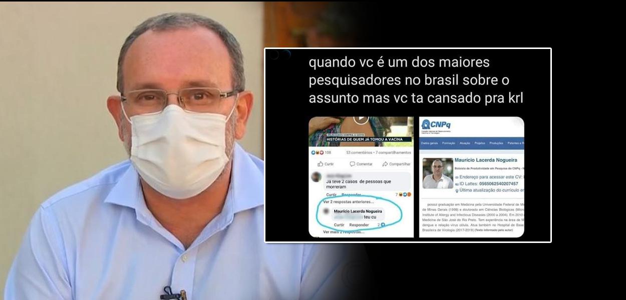 Professor de virologia da Faculdade de Medicina de São José do Rio Preto (Famerp), Maurício Lacerda Nogueira