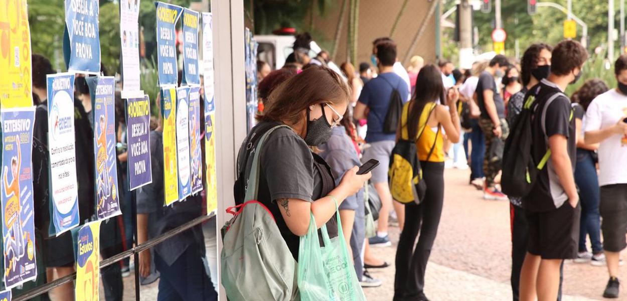 O Enem impresso foi aplicado nos dois últimos domingos, dias 17 e 24 de janeiro