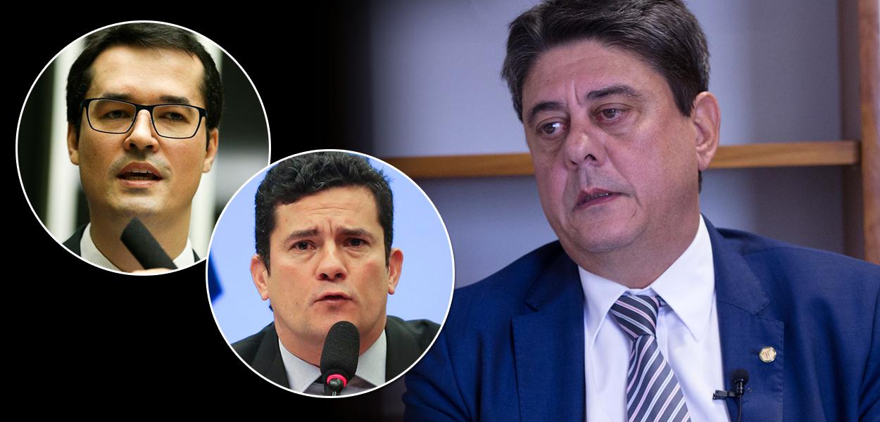 Deltan Dallagnol, Sergio Moro e Wadih Damous