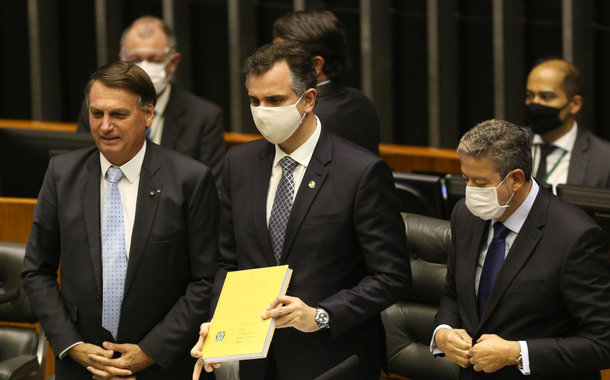 Jair Bolsonaro, Rodrigo Pacheco e Arthur Lira