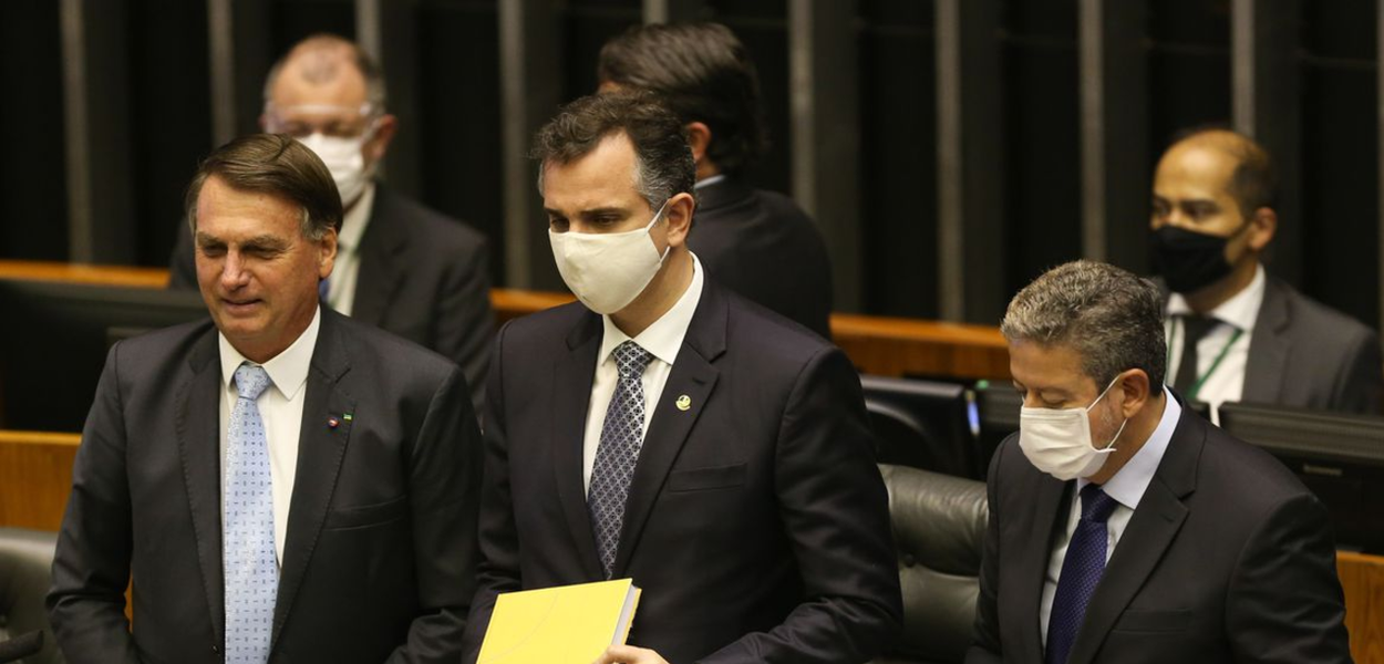 Jair Bolsonaro, Rodrigo Pacheco e Arthur Lira