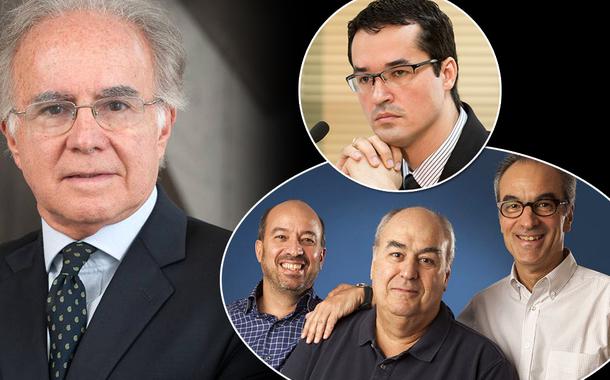 Professor Joaquim Falcão, Deltan Dallagnol e a família Marinho