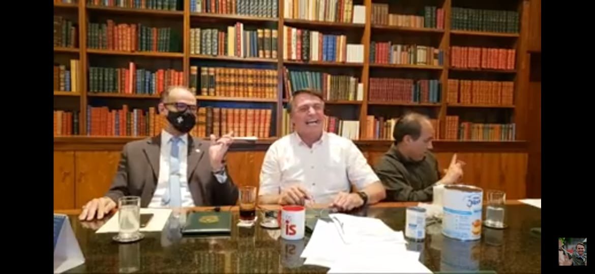 Antônio Barra Torres e Jair Bolsonaro