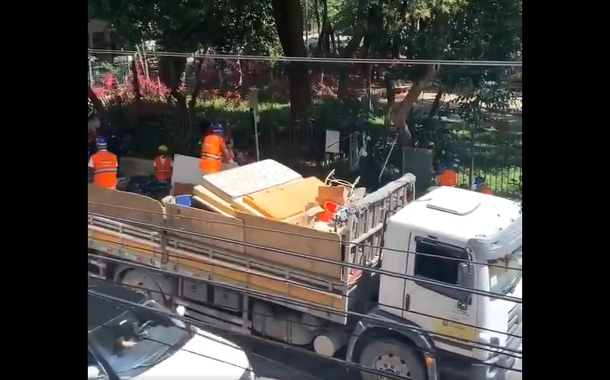 Remoção de colchões