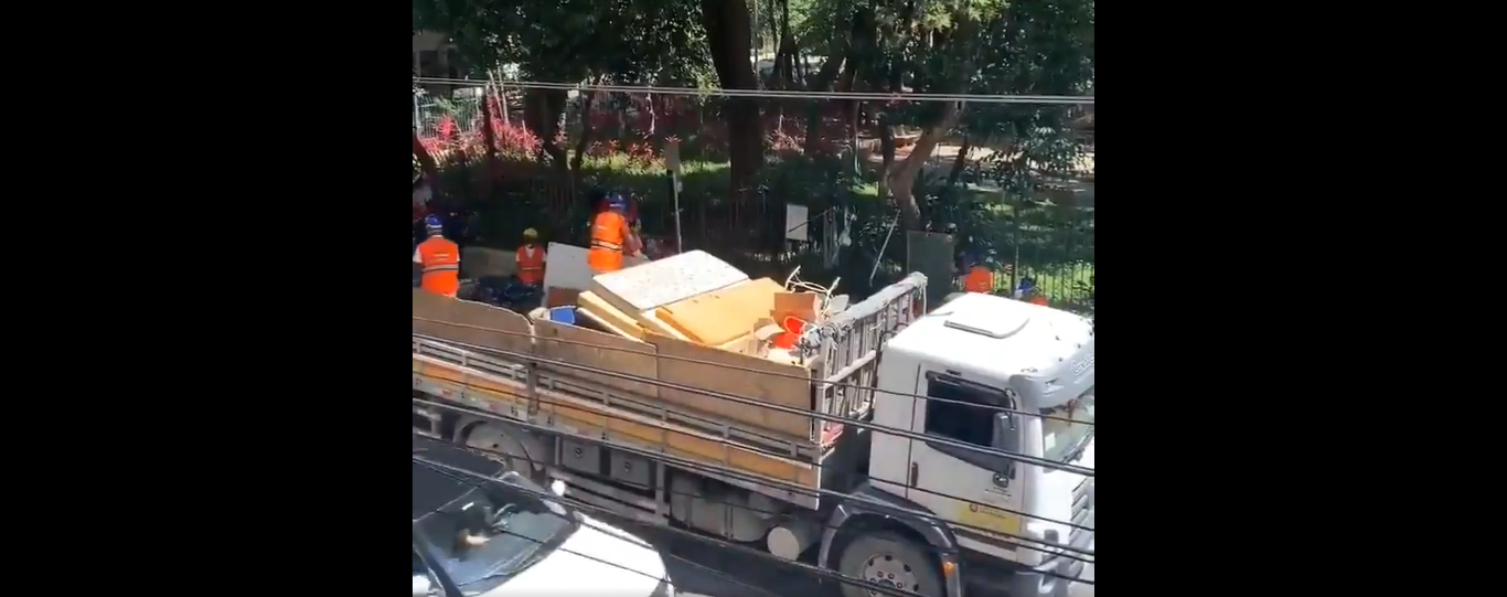 Remoção de colchões