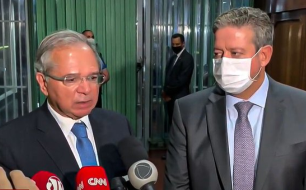 Paulo Guedes e Arthur Lira