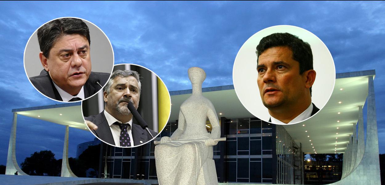 Paulo Pimenta, Sérgio Moro e Deltan Dallagnol
