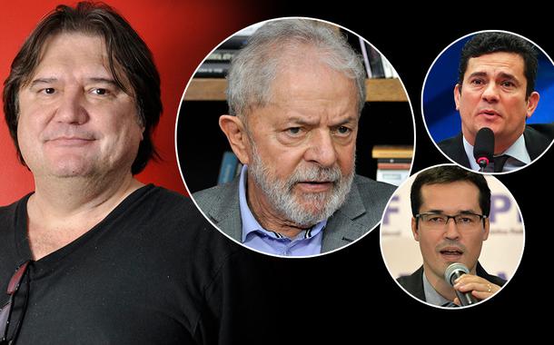 Jurista Pedro Serrano, presidente Lula, Sérgio Moro e Deltan Dallagnol