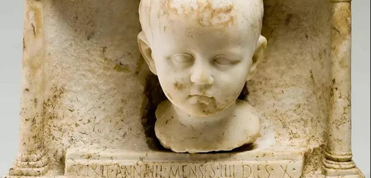 Cemitério romano do século IV d.C