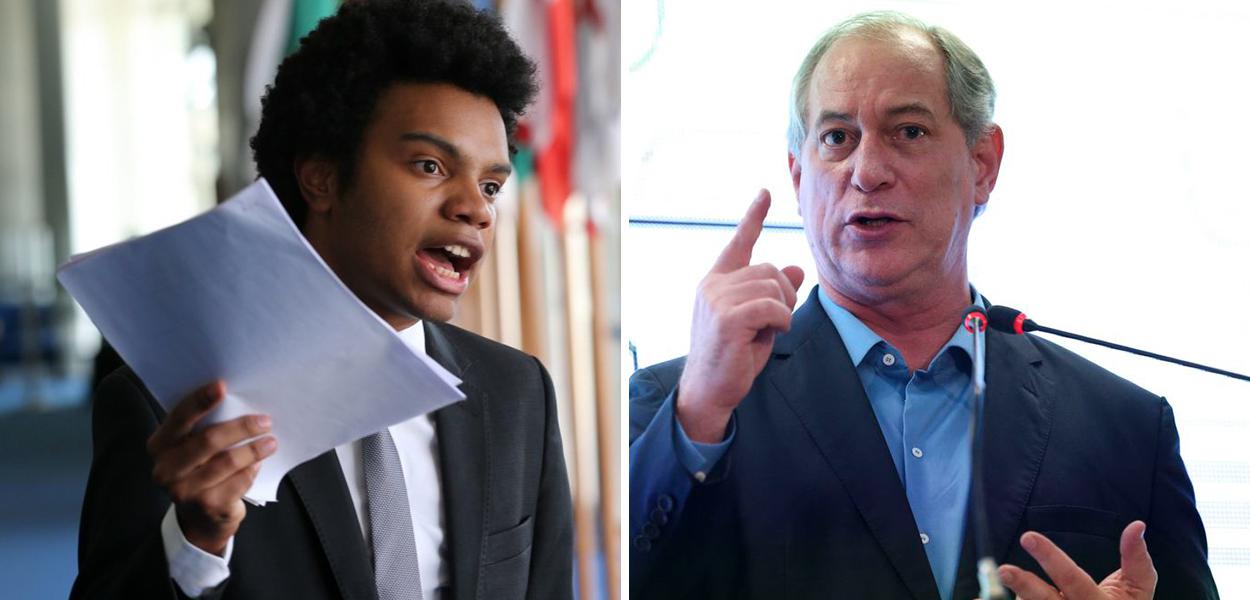 Fernando Holiday e Ciro Gomes