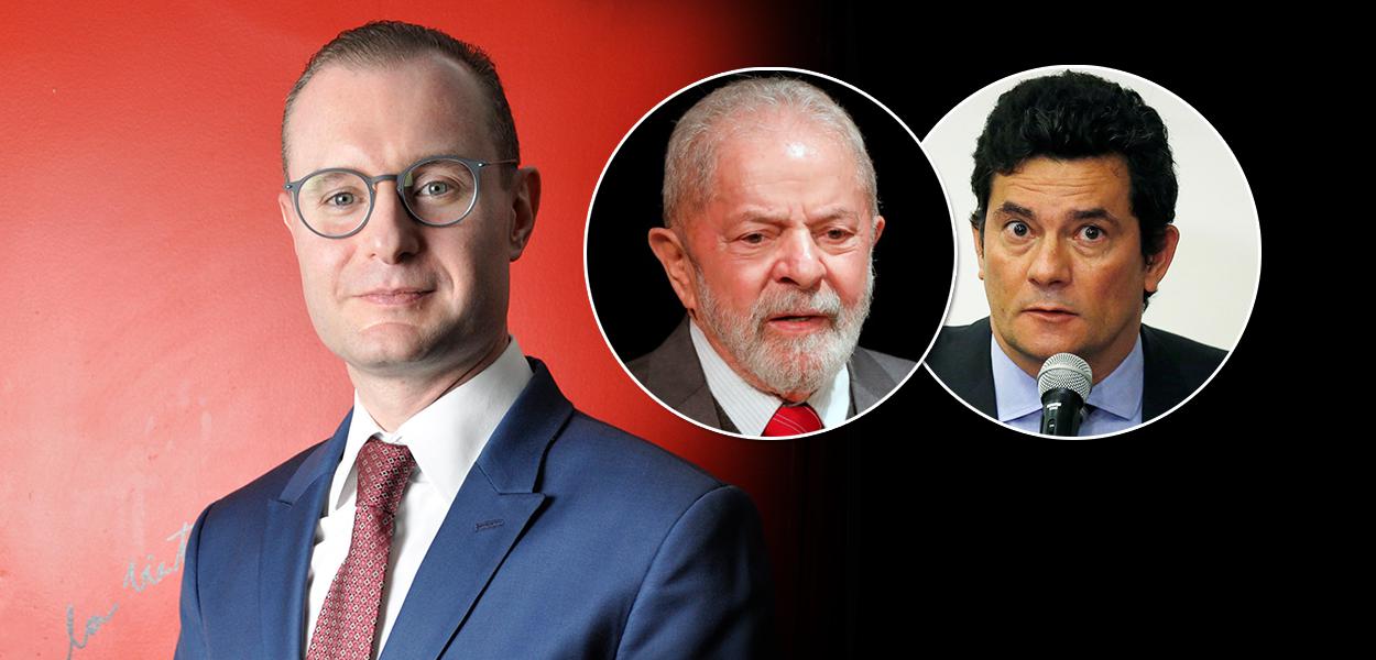 Cristiano Zanin Martins, ex-presidente Lula e Sérgio Moro