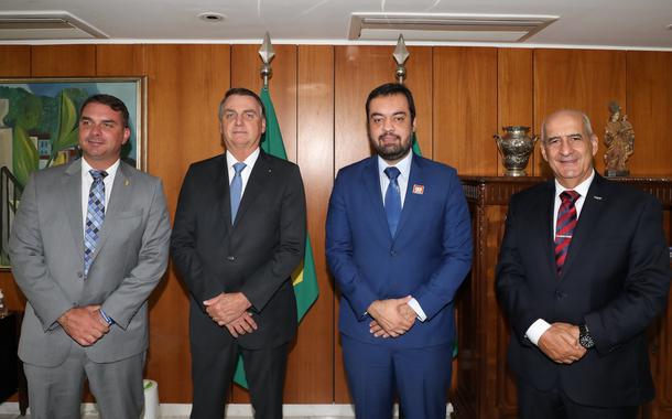 Flávio Bolsonaro, Jair Bolsonaro, Cláudio Castro, Luiz Eduardo Ramos