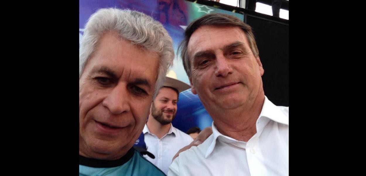 Publicitário Genival José da Silva e Jair Bolsonaro