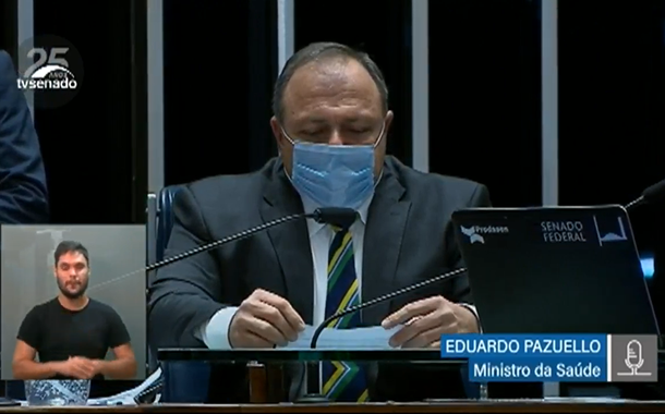Ministro da Saúde, Eduardo Pazuello