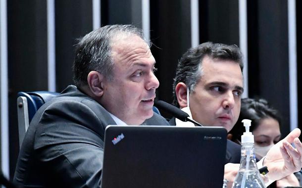 Eduardo Pazuello e Rodrigo Pacheco