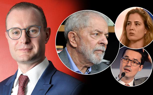 Advogado Cristiano Zanin Martins, ex-presidente Lula, juíza Gabriela Hardt e o procurador Deltan Dallagnol