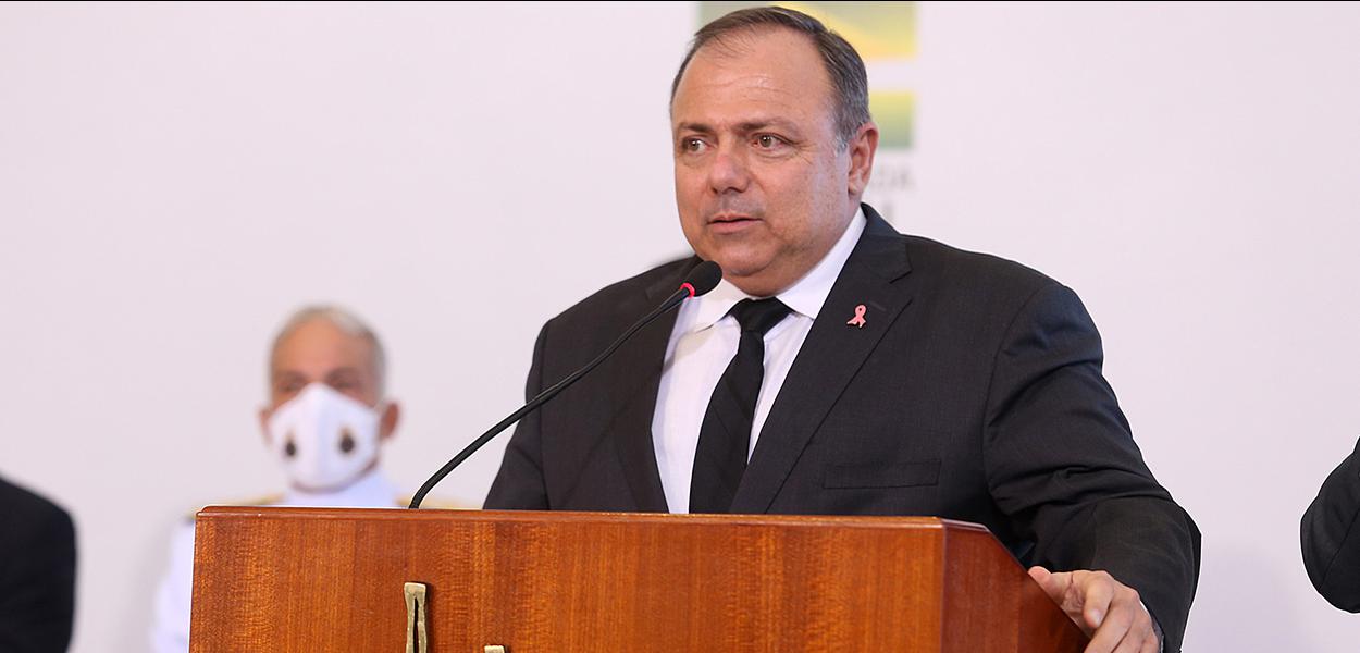 General Eduardo Pazuello, ministro da Saúde