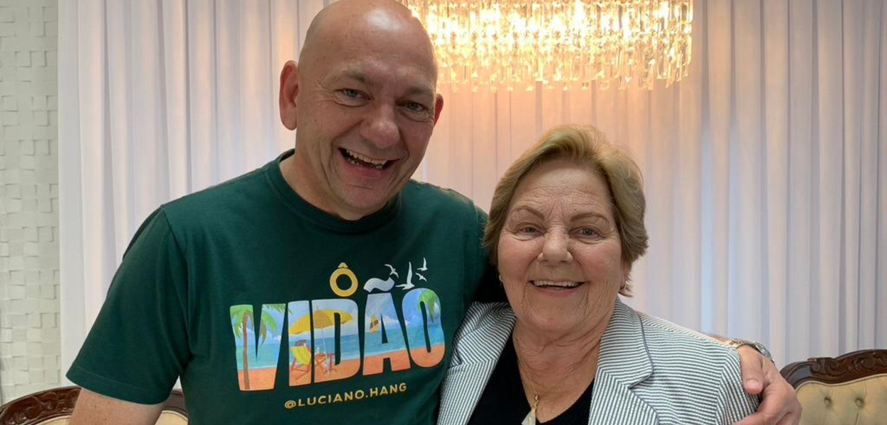 Luciano Hang e a mãe, Regina Modesti Hang