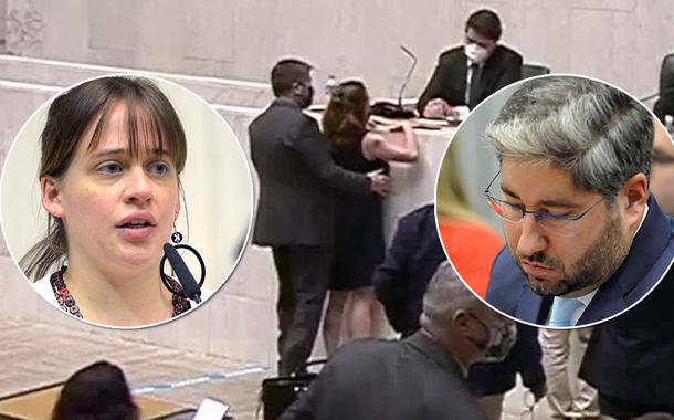 Isa Penna e Fernando Cury