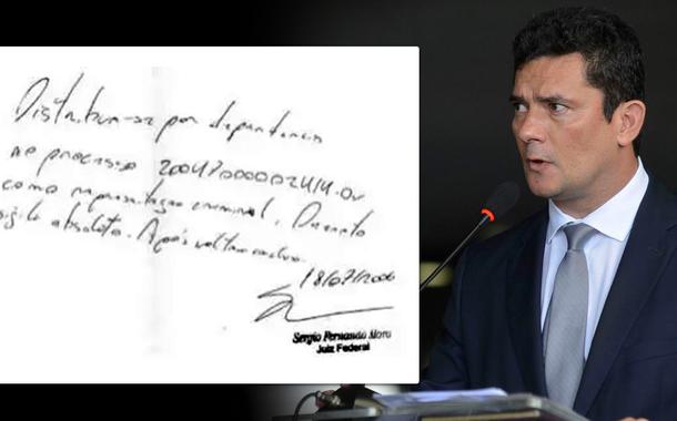 Moro e o despacho manuscrito em que abre uma investigação obscura, em 2006, a origem da Lava Jato