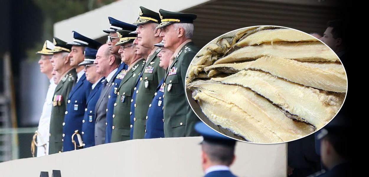 Os militares e o lombo de bacalhau