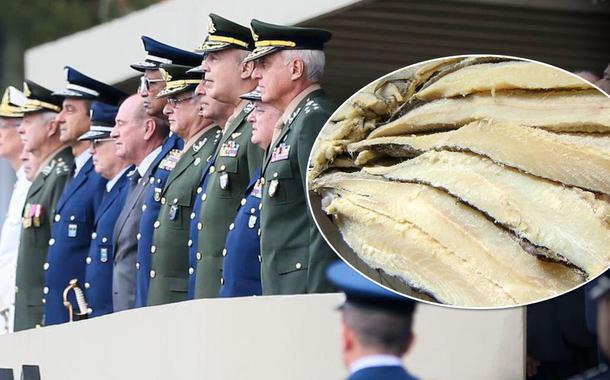 Os militares e o lombo de bacalhau