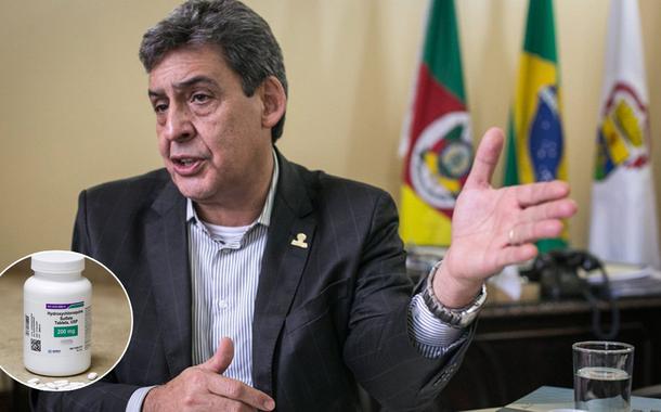 Em janeiro,  o prefeito Sebastião Melo pediu 25 mil doses de hidroxicloroquina ao Ministério da Saúde