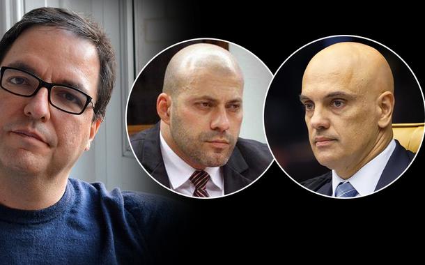Luis Felipe Miguel, Daniel Silveira e Alexandre de Moraes