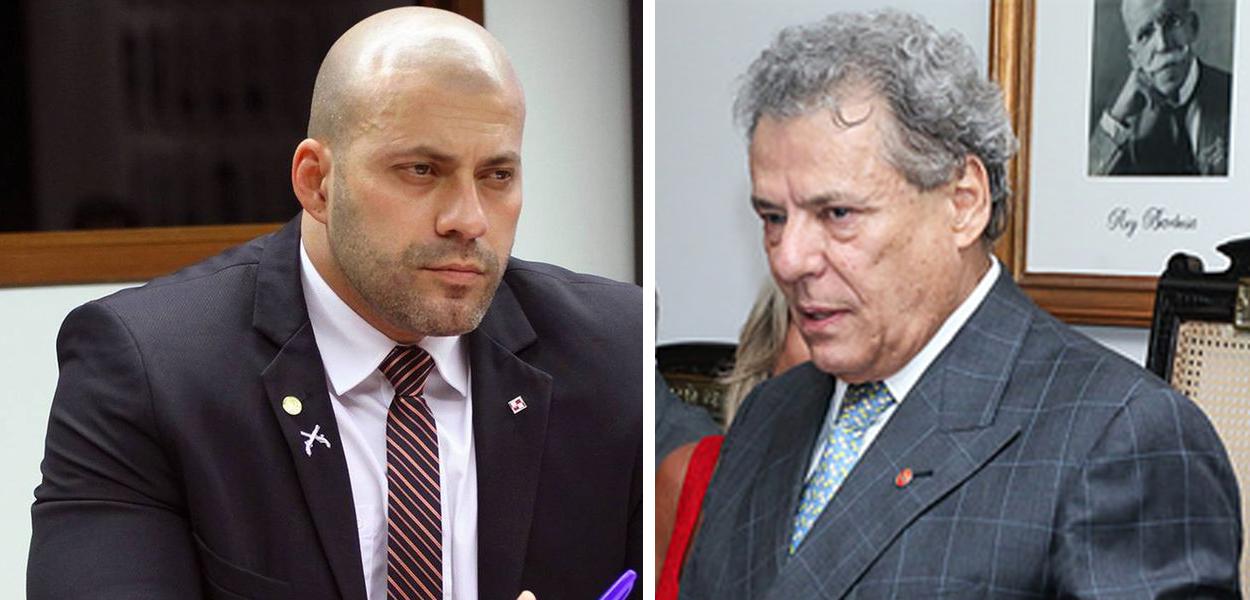 Daniel Silveira e Técio Lins e Silva