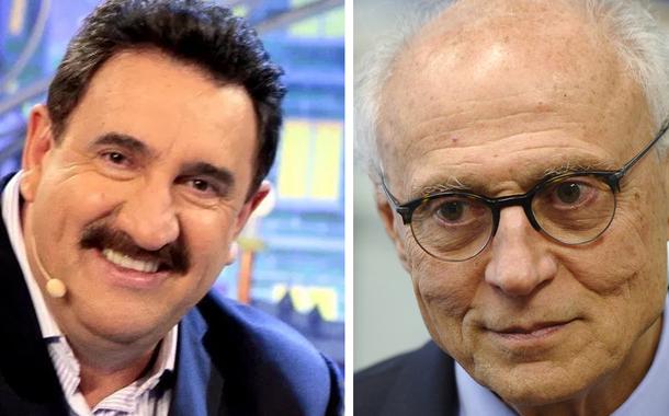 Carlos Massa, o Ratinho, e Eduardo Suplicy