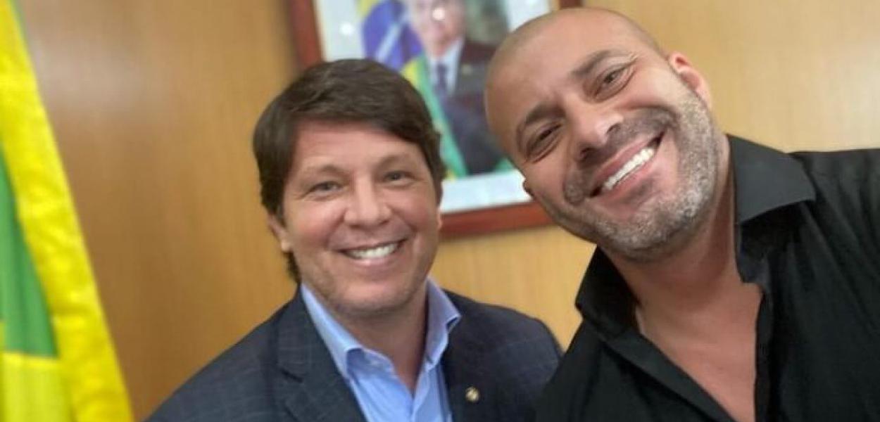 Mario Frias e Daniel Silveira