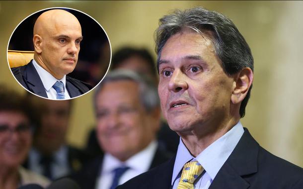 Alexandre de Moraes e Roberto Jefferson