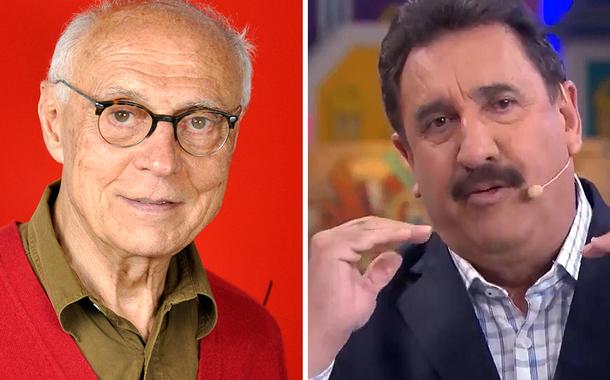 Eduardo Suplicy e o apresentador Ratinho